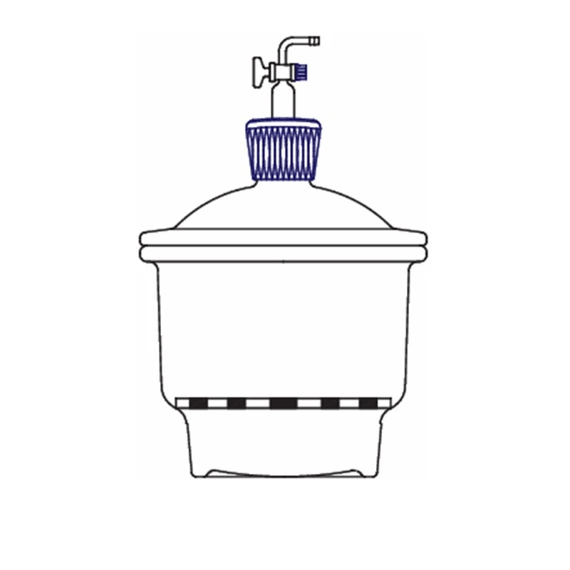  Borosil 3083-Vacuum Desiccator Set