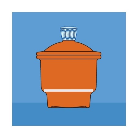 Borosil 3084-Desiccator Set