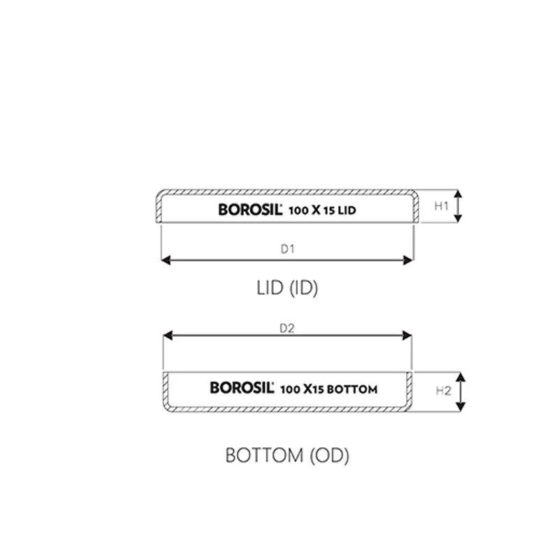  Borosil 3165-S-line Petri Dishes image-3