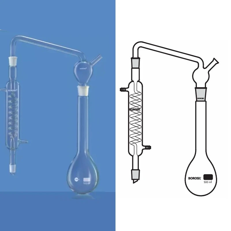 Borosil 3340-Distilling Apparatus With Graham Condenser image-1