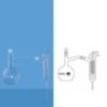 Borosil 3380 - Distilling Apparatus with Friedrichs Condenser, Interchangeable Joint and Stopper