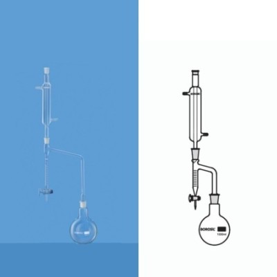 Borosil 3602-Dean Stark Distilling Apparatus As Per IP image-1
