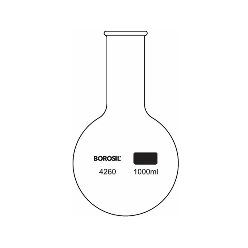  Borosil 4260-Narrow Mouth Round Bottom Flask image-3