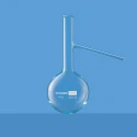  Borosil 4620-Distilling Flask With Side Arm image-2