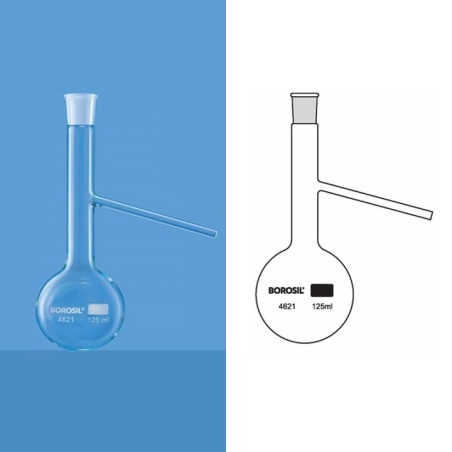 Borosil 4621-Distilling Flask With I/C Joint image-1