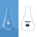 Borosil 4982-Erlenmeyer (Conical) Flask Without Rim image-1
