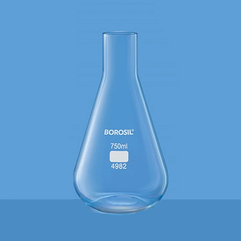  Borosil 4982-Erlenmeyer (Conical) Flask Without Rim image-2