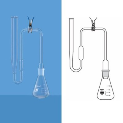 Borosil 5200001-Arsenic Determination Apparatus As Per USP image-1