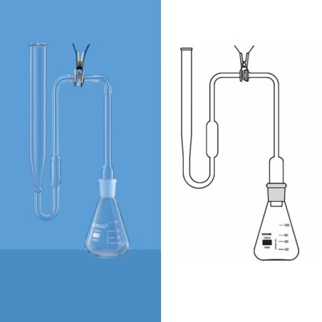 Borosil 5200001-Arsenic Determination Apparatus As Per USP image-1