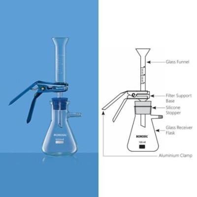 Borosil 5370-Boropure Glass Microfiltration Assembly