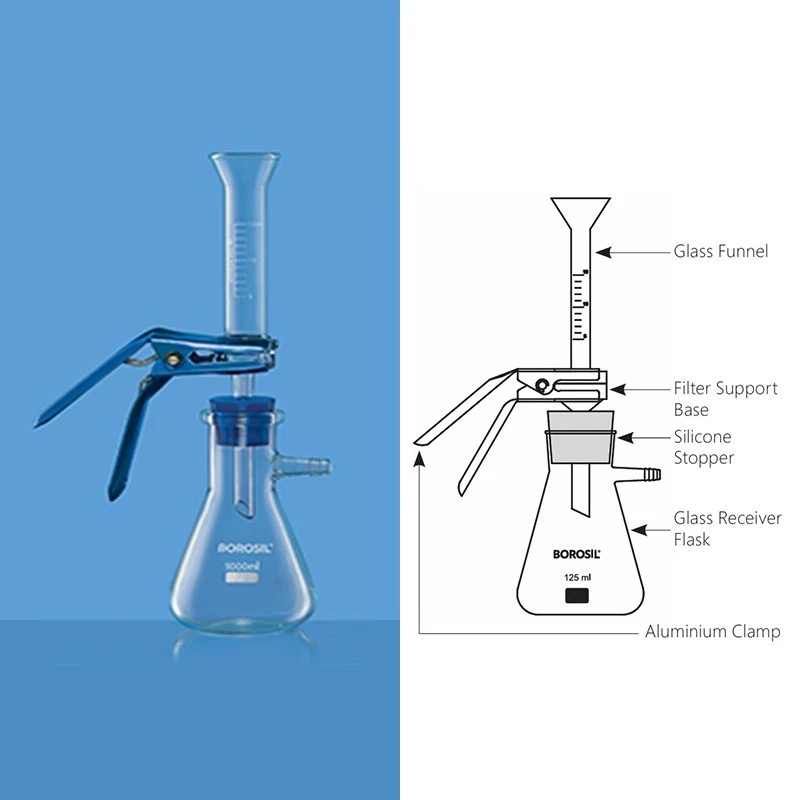Borosil 5370-Boropure Glass Microfiltration Assembly
