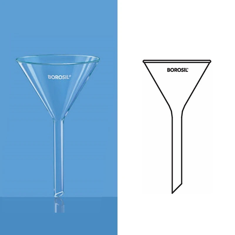 Borosil 6140-Short Stem Glass Filter Funnel image-1