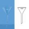 Borosil 6140 - Short Stem Glass Filter Funnel