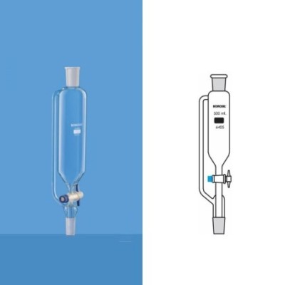 Borosil 6405-Pressure Equilising Cylindrical Funnel image-1