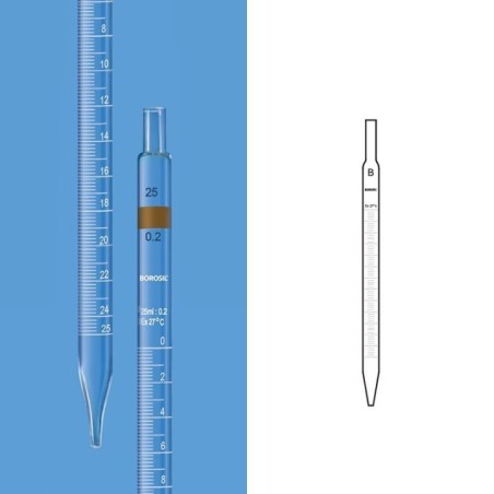 Borosil 7062-Mohr Pipettes Class B