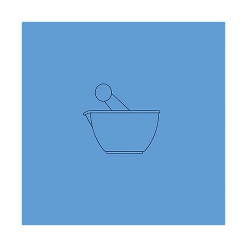 Borosil 7210-Glass Mortar And Pestle Inside Rough image-1