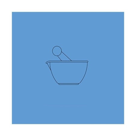 Borosil 7210-Glass Mortar And Pestle Inside Rough image-1