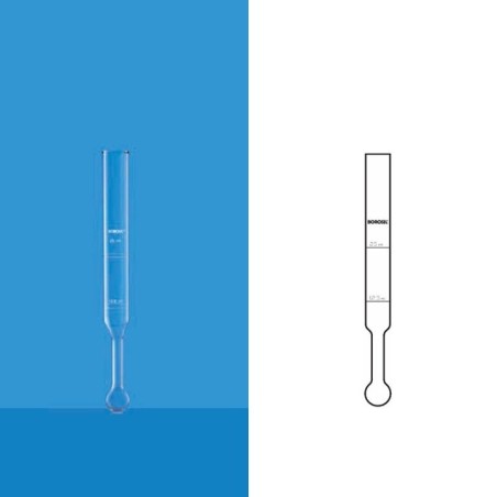 Borosil 7840-Folin-Wu Blood Sugar Tube image-1
