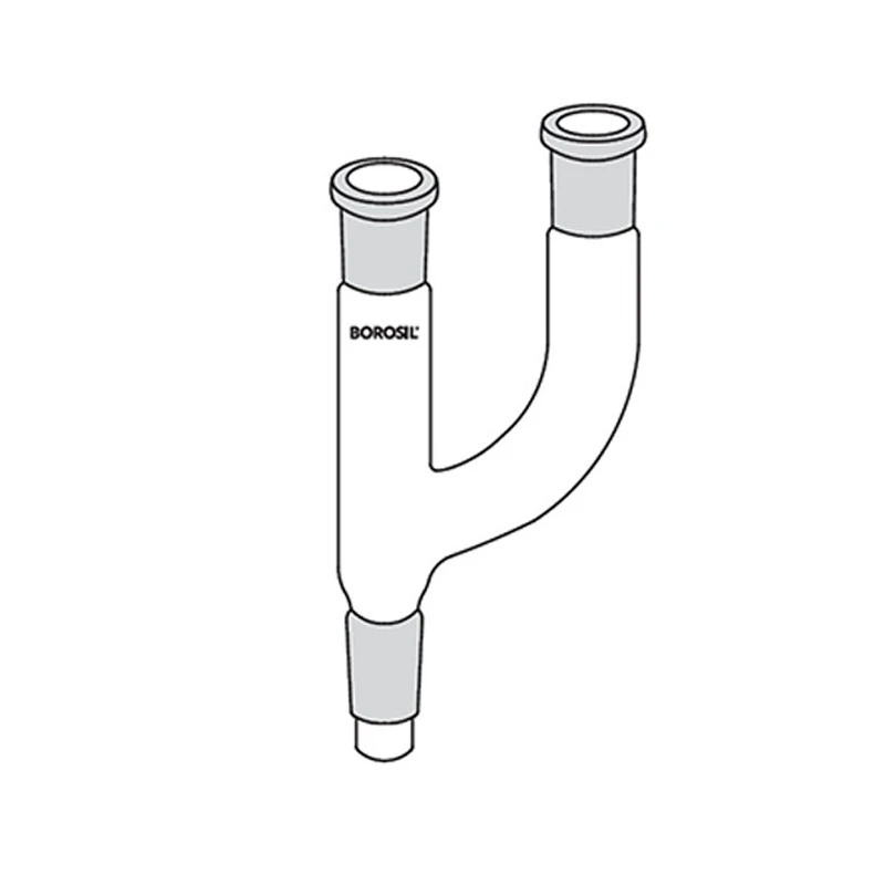  Borosil 8831-Multiple Adapter With Two Parallel Necks image-3