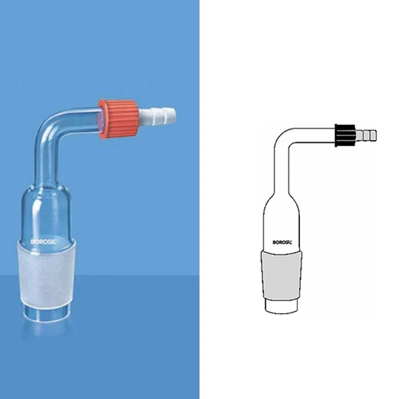 Borosil 8835-Adapter Cone / Rubber Tubing image-1