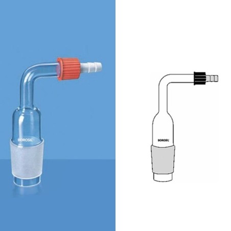 Borosil 8835-Adapter Cone / Rubber Tubing image-1