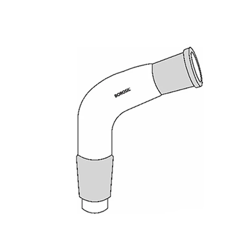  Borosil 8845-Adapter Receiver Plain Bent image-3