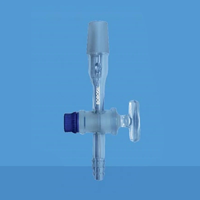  Borosil 8854-Adapter Straight Cone With stopcock image-2