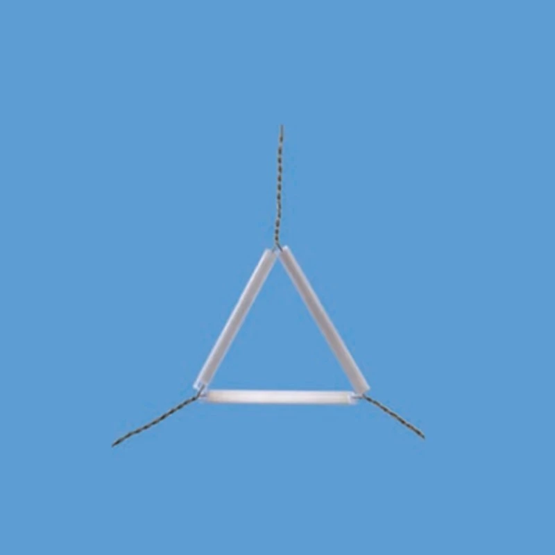  Borosil 3198-Quartz Silica Triangles on Nichrome image-2