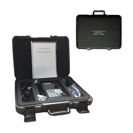 UPC Portable Ultrasonic Flow Meter With One Sensor image-1