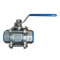 UPC Screwed End Three Piece Ball Valve UPC-TSEB-411 CF8M image-1