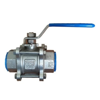 UPC Screwed End Three Piece Ball Valve UPC-TSEB-411 CF8M image-1