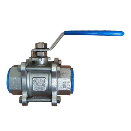UPC Screwed End Three Piece Ball Valve UPC-TSEB-411 CF8M image-1