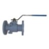Flange End Two Piece Design WCB Ball Valve (Export Quality)