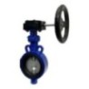 Butterfly Valve Short Wafer Type with Gear Operated CF8M Disc