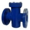 T-Type Strainer with SS Mesh Flange End