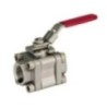 Forged Three Piece Design Ball Valve SS-304 Body Class 800 Pressure Rating
