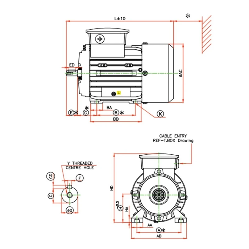  KOEL KM2.55T0.ARC.B03.TSS 75 HP Induction Motor image-5