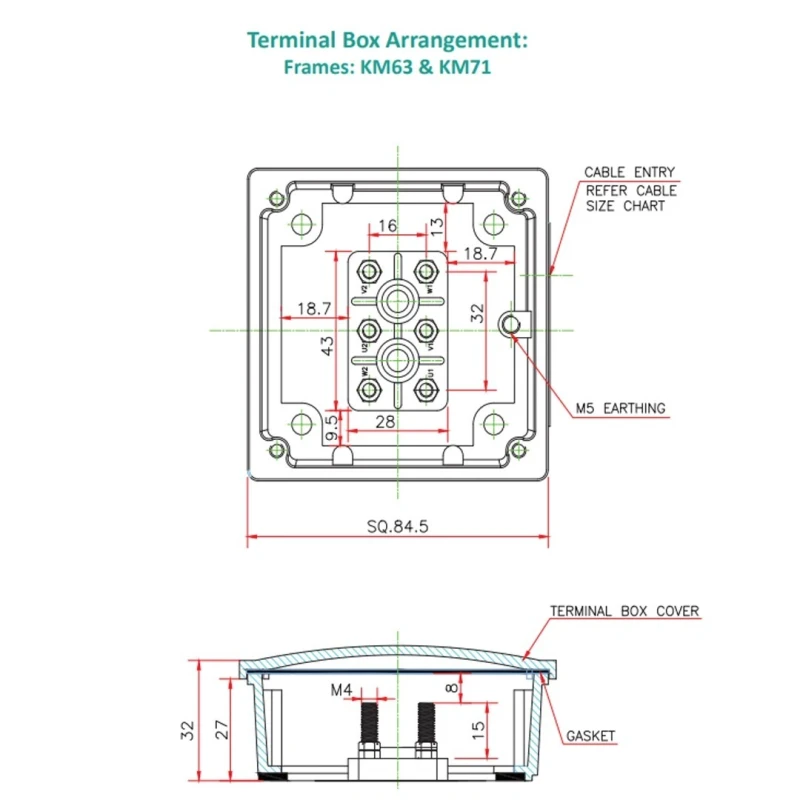  KOEL KM2.15T0.BLC.B03.TSS 20 HP Induction Motor image-7