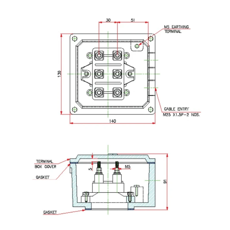  KOEL KM2.9T30.AAC.B03.TSN 12.5 HP Fire Fighting Induction Motor image-6