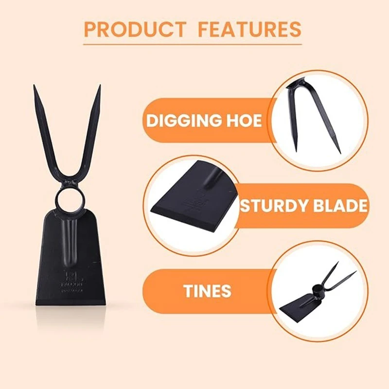  Falcon Garden Hoe Without Handle FGH-1 image-4