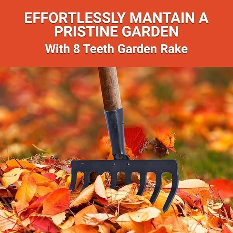  Falcon Garden Rake Without Handle FGR-12 image-5