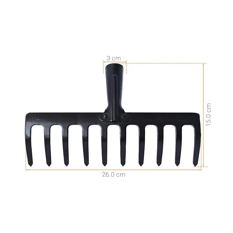  Falcon Garden Rake Without Handle FGR-14 image-2