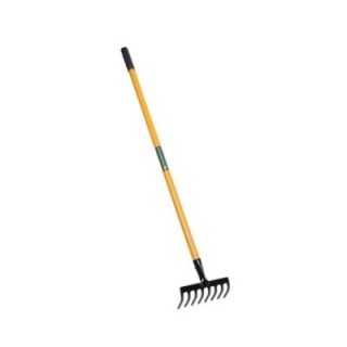 Falcon Garden Rake With Steel Handle & Grip FRWH-10 image-1