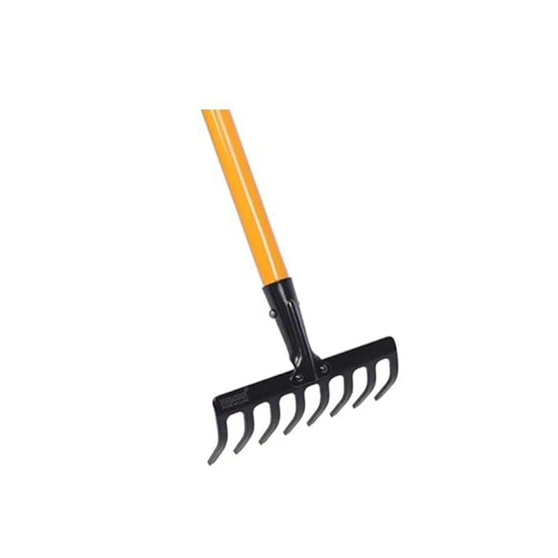  Falcon Garden Rake With Steel Handle & Grip FRWH-10 image-3