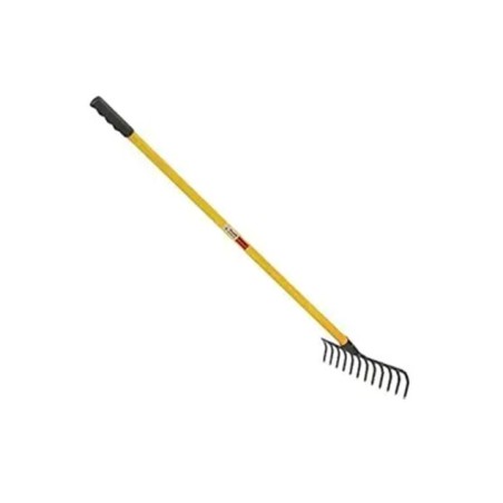 Falcon Garden Rake With Steel Handle & Grip FRWH-12 image-1