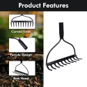  Falcon Garden Bow Rake Without Handle FBR-0110  image-3