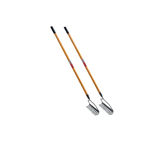 Falcon  Garden Bow Rake With Steel Handle & Grip FBRH-0111  image-1