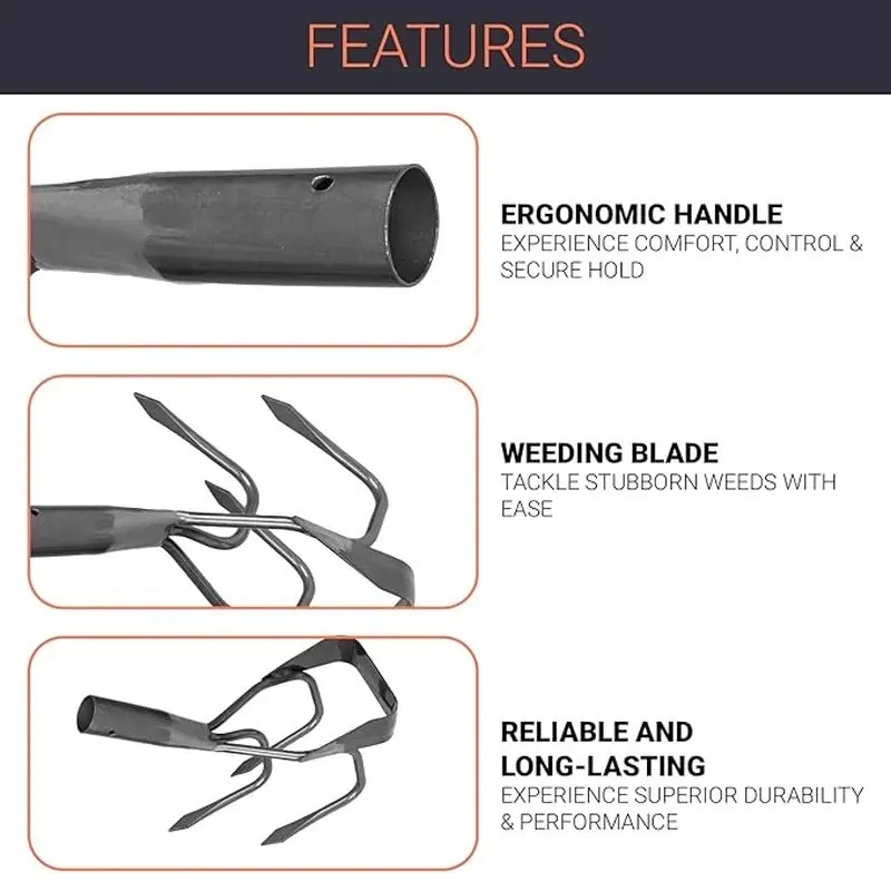  Falcon Weeding Cultivator Without Handle FCH-307 image-3