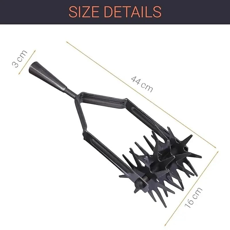  Falcon Hand Soil Tiller Without Handle FGHT-308 image-2