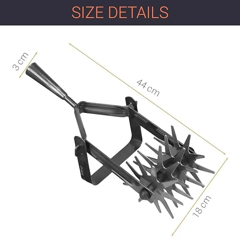  Falcon Hand Soil Tiller With Weeding Blade Without Handle FGHT-309 image-2